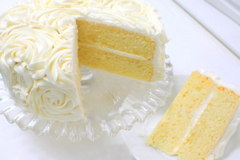 Eggless Vanilla Cake-One bowl no butter or milk - Spices N Flavors
