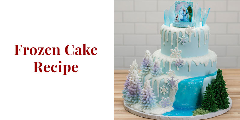 Frozen Birthday Cake. Made with Wilton Stiff Consistency Buttercream Icing  and Homemade Fondant. Toppers … | Frozen cake, Frozen birthday cake, Cake  frosting recipe