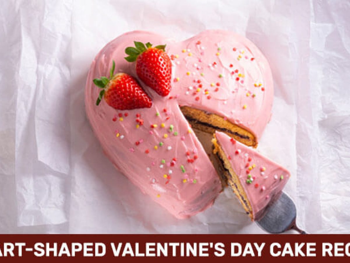 How to make a Valentine's Day ruffle heart cake - Love Cake Create