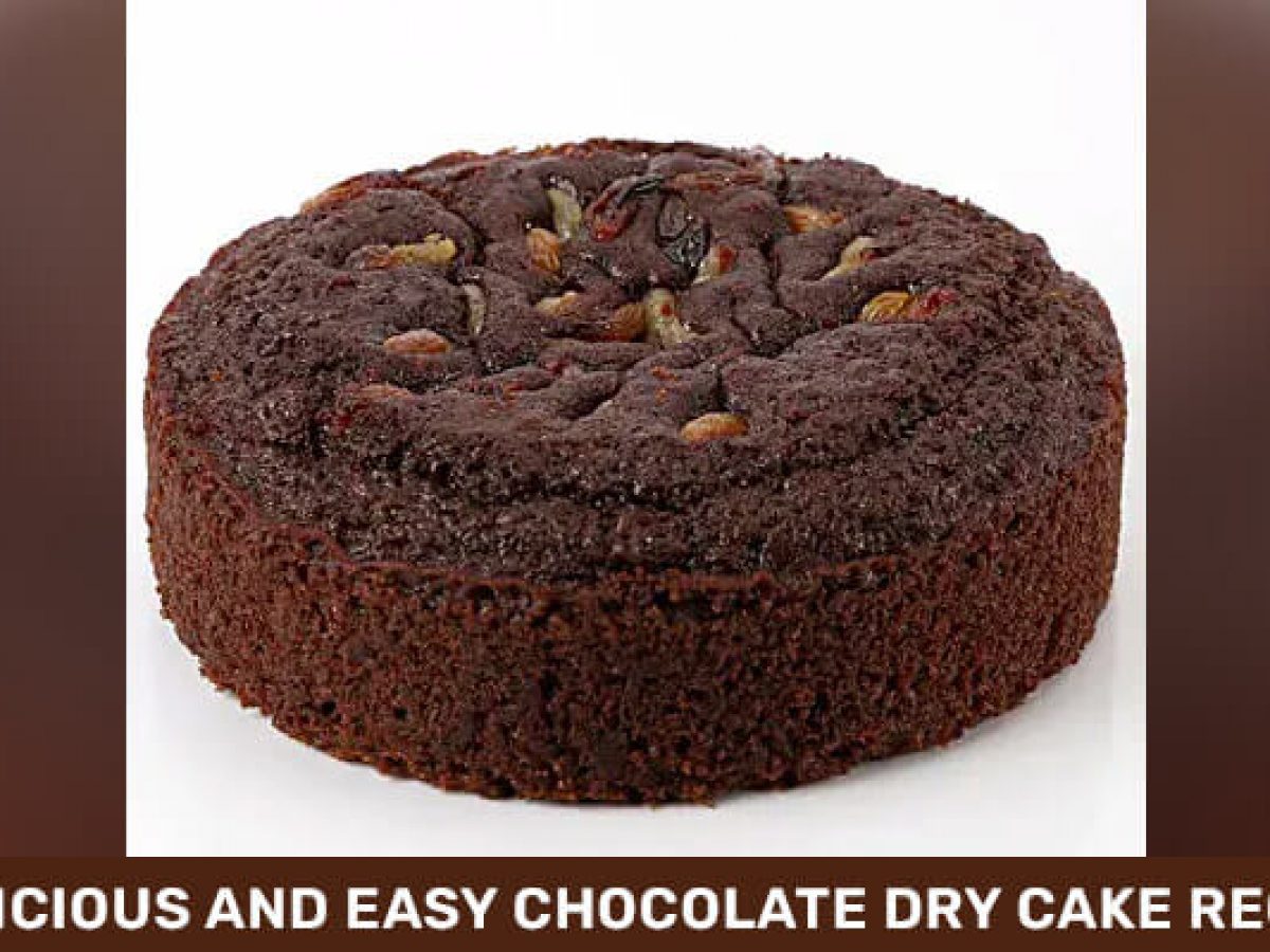 Chocolate Dry Cake | bakehoney.com