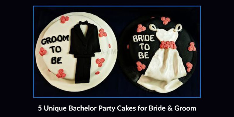 Online Honeymoon Themed Bachelor Party Cake Delivery in Noida