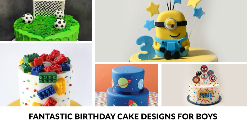 Amazing Birthday Cake Designs For Boys