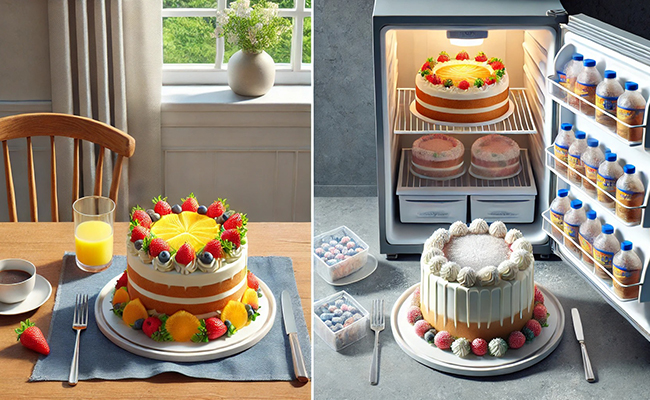 Fresh Cakes vs. Frozen Cakes - Know The Difference