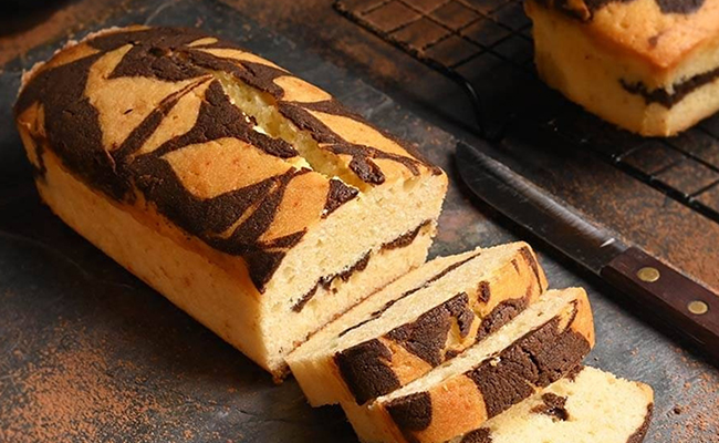 Marble Tea Cake Recipe