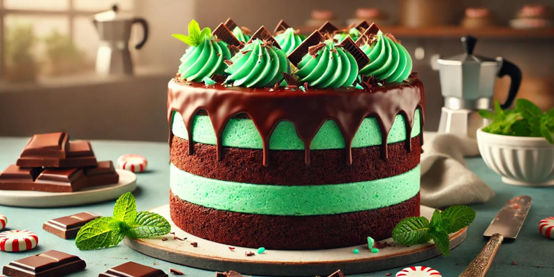 Mint Chocolate Cake