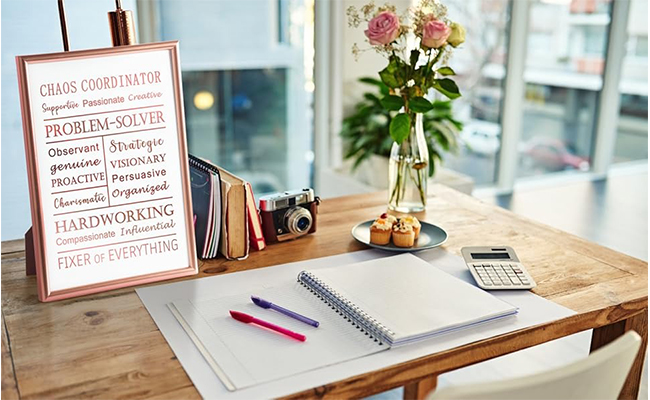 Thoughtful Desk Makeover