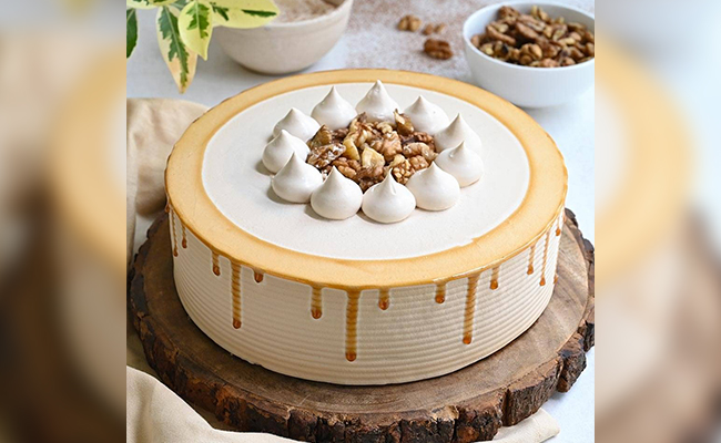 Coffee Walnut Cake