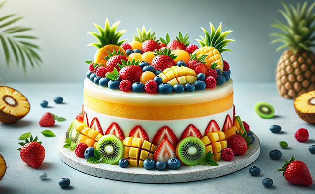 Fruit Paradise Cake