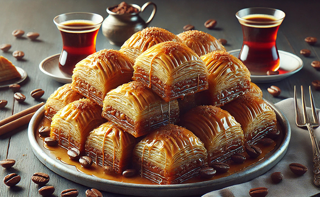 Turkish Coffee Baklava