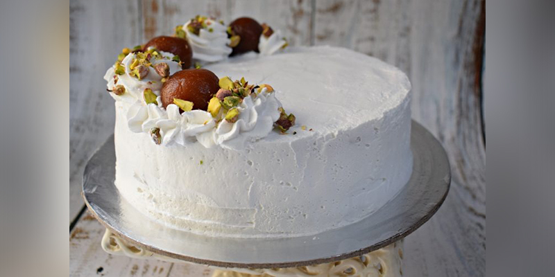 Gulab Jamun Cake recipe