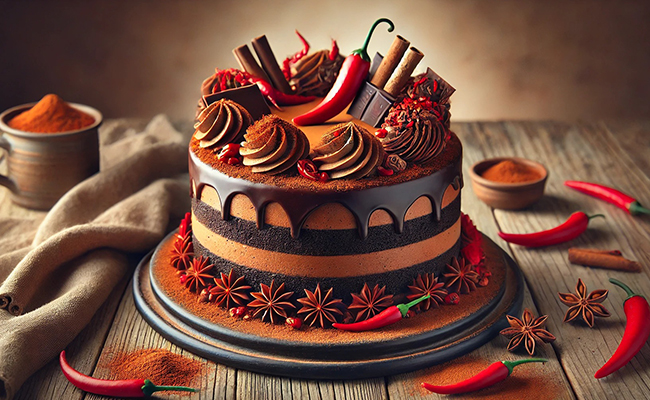 Sweet ‘n’ Spicy Fusion Cake