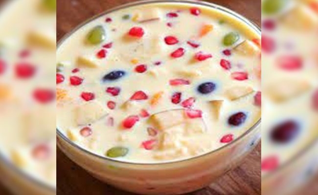 Hyderabadi Fruit Custard