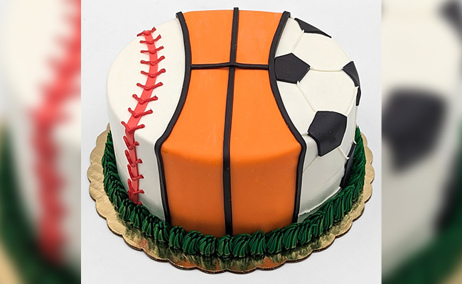 Sports Fever cake