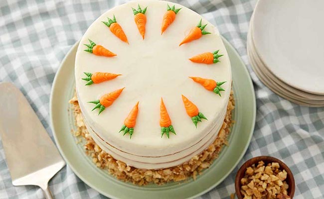 Carrot Cake with Cream Cheese Frosting