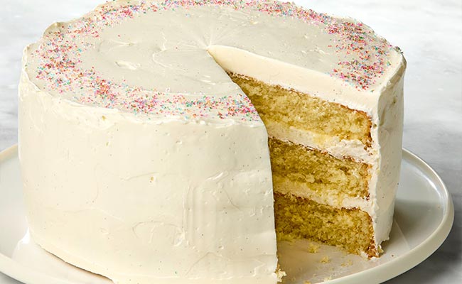 Classic Vanilla Sponge Cake