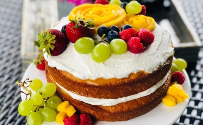 Fruit Explosion Cake