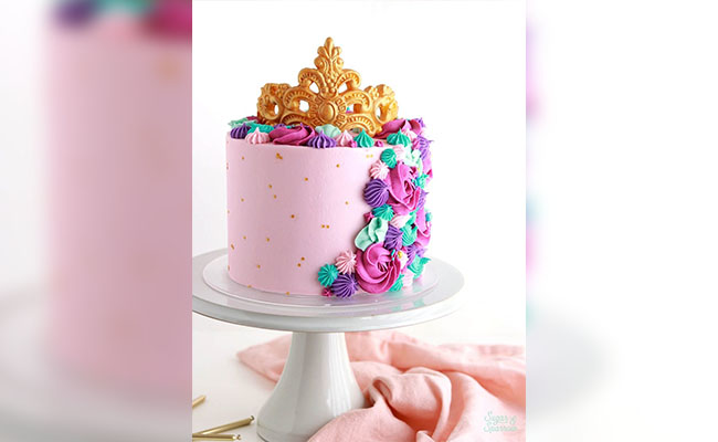 Princess Crown Cake