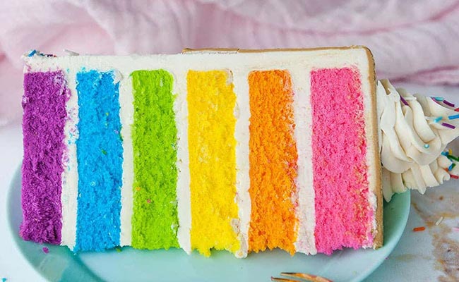 Rainbow Layer Cake