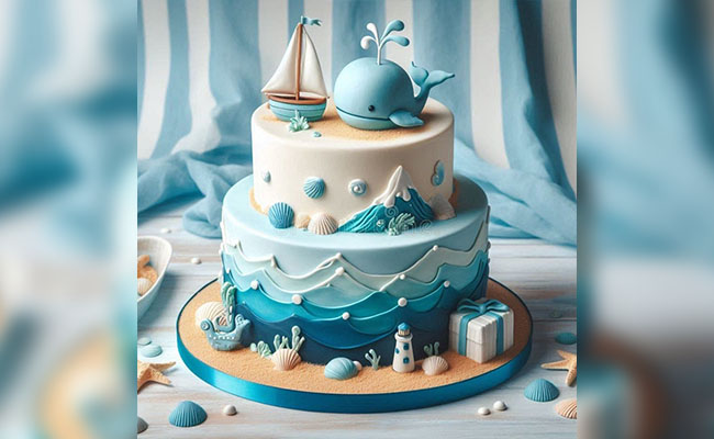 Sailboat Adventure Cake