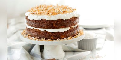 tropical carrot date cake