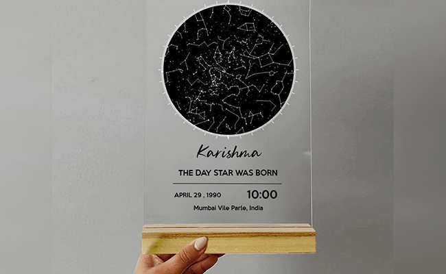 Customised Star Map