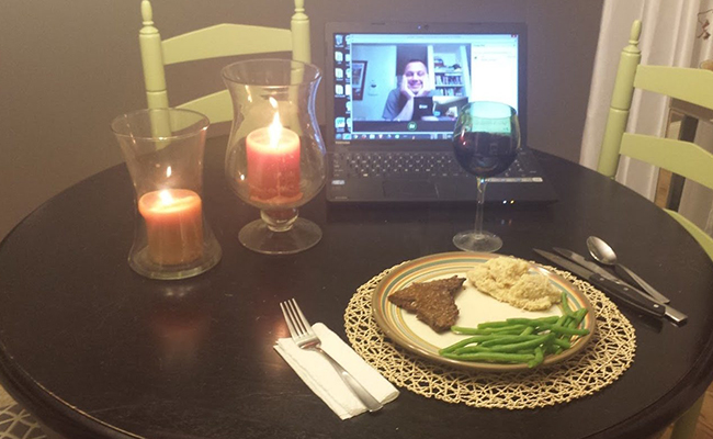 Plan a Virtual Dinner Date