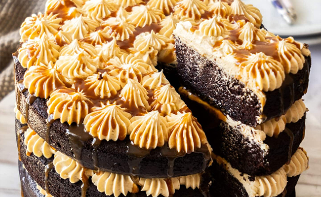 Salted Caramel Chocolate Cake